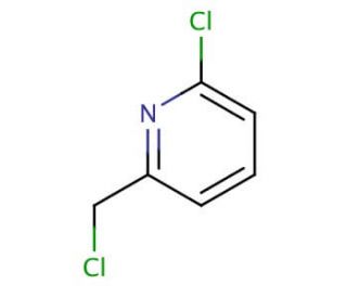 2-chloro-6-(chloromethyl)pyridine (CAS 78846-88-5) - chemical structure image