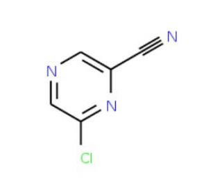 2-Chloro-6-cyanopyrazine (CAS 6863-74-7) - chemical structure image