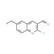 2-Chloro-6-ethylquinoline-3-carboxaldehyde (CAS 436088-07-2) - chemical structure image