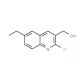 2-Chloro-6-ethylquinoline-3-methanol (CAS 333408-38-1) - chemical structure image