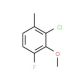 2-Chloro-6-fluoro-3-methylanisole (CAS 261762-79-2) - chemical structure image