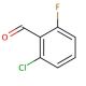 2-Chloro-6-fluorobenzaldehyde (CAS 387-45-1) - chemical structure image