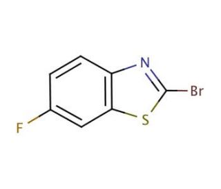 2-Chloro-6-fluorobenzothiazole (CAS 399-74-6) - chemical structure image