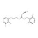 (2-Chloro-6-fluorobenzyl) [2-(2,3-dimethylphenoxy)ethyl]cyanocarbonimidodithioate - chemical structure image