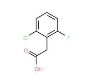 2-Chloro-6-fluorophenylacetic Acid (CAS 37777-76-7) - chemical structure image