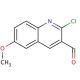 2-Chloro-6-methoxy-3-quinolinecarboxaldehyde (CAS 73568-29-3) - chemical structure image
