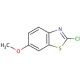 2-Chloro-6-methoxybenzothiazole (CAS 2605-14-3) - chemical structure image
