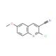 2-Chloro-6-methoxyquinoline-3-carbonitrile (CAS 101617-91-8) - chemical structure image