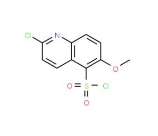 2-chloro-6-methoxyquinoline-5-sulfonyl chloride - chemical structure image