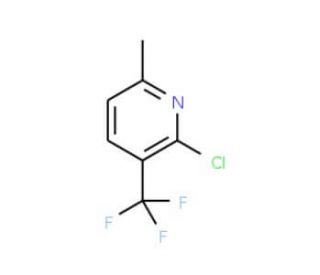 2-Chloro-6-methyl-3-(trifluoromethyl)pyridine - chemical structure image
