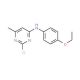(2-Chloro-6-methyl-pyrimidin-4-yl)-(4-ethoxy-phenyl)-amine - chemical structure image