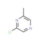 2-Chloro-6-methylpyrazine (CAS 38557-71-0) - chemical structure image