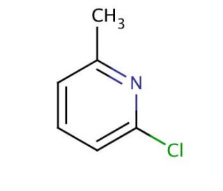 2-Chloro-6-methylpyridine (CAS 18368-63-3) - chemical structure image