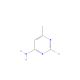 2-Chloro-6-methylpyrimidin-4-ylamine (CAS 14394-60-6) - chemical structure image