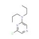 2-Chloro-6-(N,N-dipropylamino)pyrazine (CAS 957065-91-7) - chemical structure image