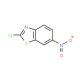 2-Chloro-6-nitro-1,3-benzothiazole (CAS 2407-11-6) - chemical structure image
