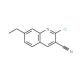 2-Chloro-7-ethylquinoline-3-carbonitrile (CAS 948291-76-7) - chemical structure image