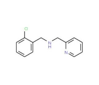 (2-Chloro-benzyl)-pyridin-2-ylmethyl-amine - chemical structure image
