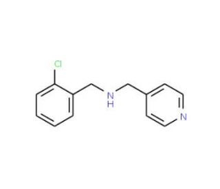 (2-Chloro-benzyl)-pyridin-4-ylmethyl-amine - chemical structure image