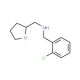 (2-Chloro-benzyl)-(tetrahydro-furan-2-ylmethyl)-amine - chemical structure image