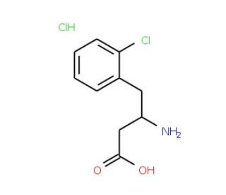 2-Chloro-D-beta-homophenylalanine hydrochloride (CAS 268734-28-7) - chemical structure image