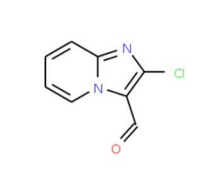 2-Chloro-imidazo[1,2-a]pyridine-3-carbaldehyde (CAS 131773-23-4) - chemical structure image