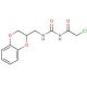 2-chloro-N-{[(2,3-dihydro-1,4-benzodioxin-2-ylmethyl)amino]carbonyl}acetamide - chemical structure image