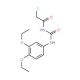 2-chloro-N-{[(3,4-diethoxyphenyl)amino]carbonyl}acetamide - chemical structure image