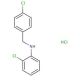2-chloro-N-[(4-chlorophenyl)methyl]aniline hydrochloride - chemical structure image