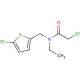 2-chloro-N-[(5-chlorothien-2-yl)methyl]-N-ethylacetamide - chemical structure image
