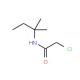 2-chloro-N-(1,1-dimethylpropyl)acetamide (CAS 39096-81-6) - chemical structure image
