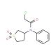 2-chloro-N-(1,1-dioxidotetrahydrothien-3-yl)-N-phenylacetamide - chemical structure image