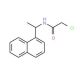 2-chloro-N-[1-(1-naphthyl)ethyl]acetamide - chemical structure image