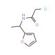 2-chloro-N-[1-(2-furyl)ethyl]acetamide - chemical structure image
