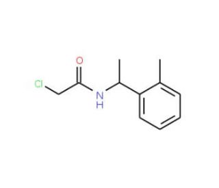 2-chloro-N-[1-(2-methylphenyl)ethyl]acetamide - chemical structure image