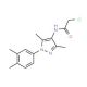 2-Chloro-N-[1-(3,4-dimethyl-phenyl)-3,5-dimethyl-1H-pyrazol-4-yl]-acetamide - chemical structure image