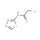 2-chloro-N-1,3,4-thiadiazol-2-ylacetamide (CAS 4454-63-1) - chemical structure image