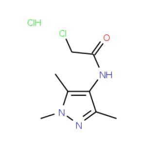 2-Chloro-N-(1,3,5-trimethyl-1H-pyrazol-4-yl)-acetamide hydrochloride ...