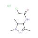 2-Chloro-N-(1,3,5-trimethyl-1H-pyrazol-4-yl)-acetamide hydrochloride - chemical structure image