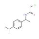 2-chloro-N-[1-(4-isopropylphenyl)ethyl]acetamide - chemical structure image