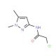 2-Chloro-N-(1,5-dimethyl-1H-pyrazol-3-yl)-acetamide - chemical structure image