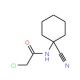 2-chloro-N-(1-cyanocyclohexyl)acetamide (CAS 78734-78-8) - chemical structure image