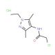 2-Chloro-N-(1-ethyl-3,5-dimethyl-1H-pyrazol-4-yl)-acetamide hydrochloride - chemical structure image
