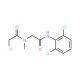 2-chloro-N-{2-[(2,6-dichlorophenyl)amino]-2-oxoethyl}-N-methylacetamide - chemical structure image