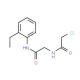 2-chloro-N-{2-[(2-ethylphenyl)amino]-2-oxoethyl}acetamide - chemical structure image
