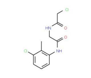 2-chloro-N-{2-[(3-chloro-2-methylphenyl)amino]-2-oxoethyl}acetamide - chemical structure image