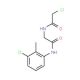 2-chloro-N-{2-[(3-chloro-2-methylphenyl)amino]-2-oxoethyl}acetamide - chemical structure image