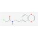 2-chloro-N-[2-(2,3-dihydro-1,4-benzodioxin-6-yl)ethyl]acetamide - chemical structure image