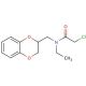 2-chloro-N-(2,3-dihydro-1,4-benzodioxin-2-ylmethyl)-N-ethylacetamide - chemical structure image