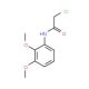 2-chloro-N-(2,3-dimethoxyphenyl)acetamide - chemical structure image